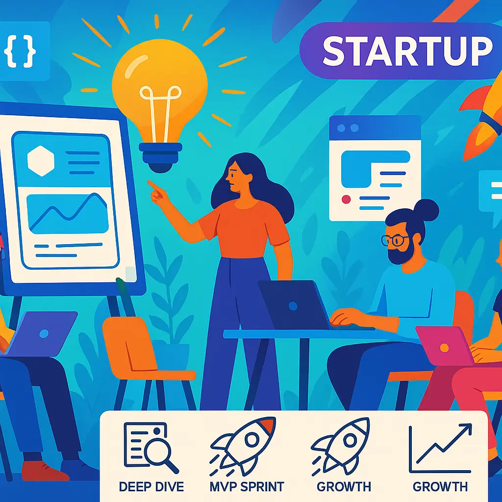 Mobile app developers at Garage2Global