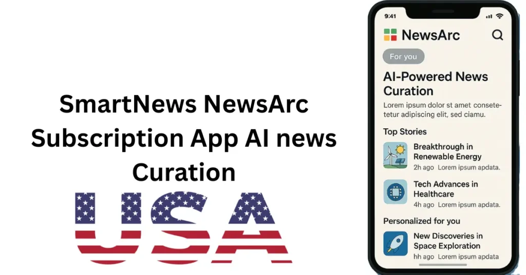 SmartNews NewsArc subscription app AI news curation